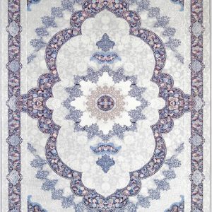 فرش ماشینی طرح آروانا سیلور 700شانه تراکم2100