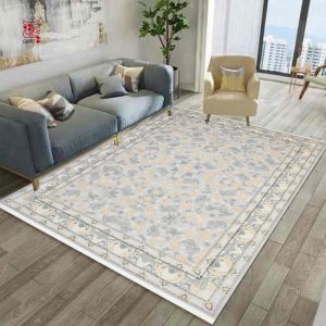 فرش ماشینی طرح تماشا سیلور 700شانه تراکم2100